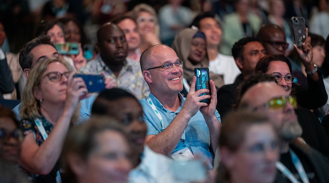 Photo of participants at World Physiotherapy Congress 2023