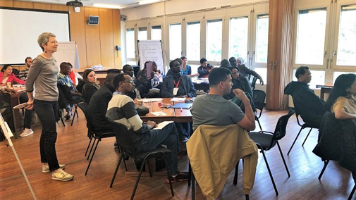 Participants during the workshop