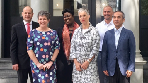 The new members of the board