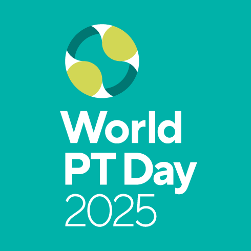 Logo for World PT Day 2025