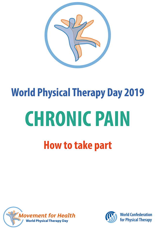 Image of World PT Day 2019 booklet on how to take part