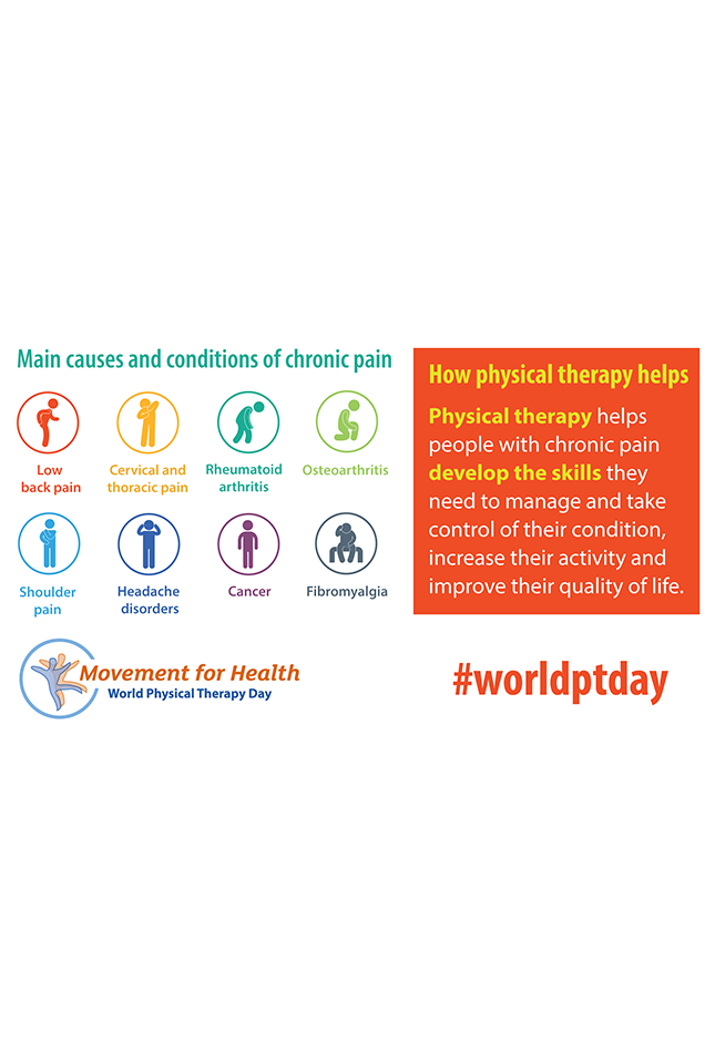 Thumbnail graphic for World PT Day 2019 social media image