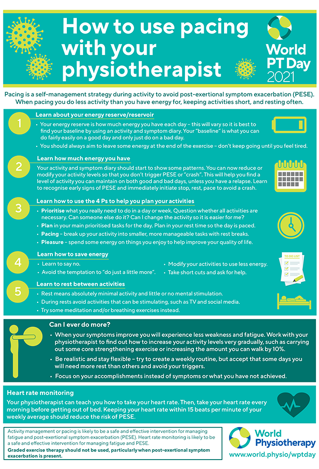 Image of World PT Day 2021 information sheet 4
