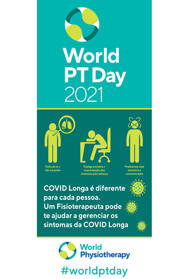 Image for World PT Day 2021 Rollerbanner in Brazilian Portuguese
