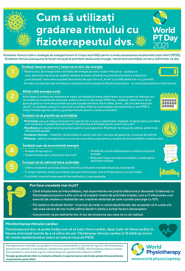 Image for World PT Day 2021 InfoSheet 4 in Romanian