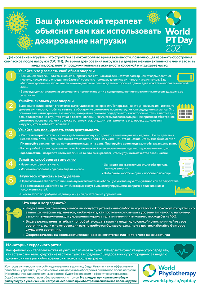 Image of World PT Day 2021 information sheet 4 in Russian