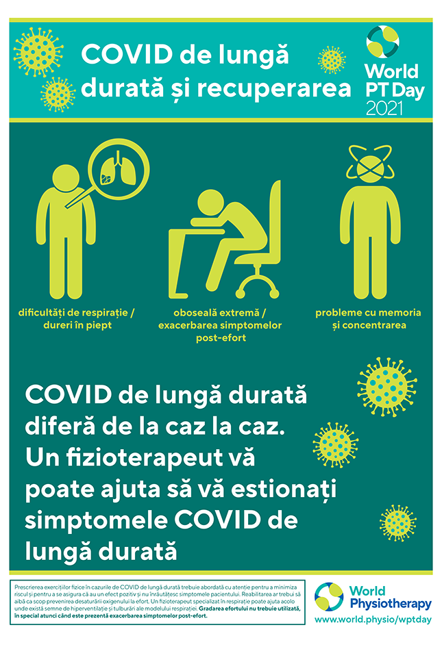 Image for World PT Day 2021 Poster 1 in Romanian