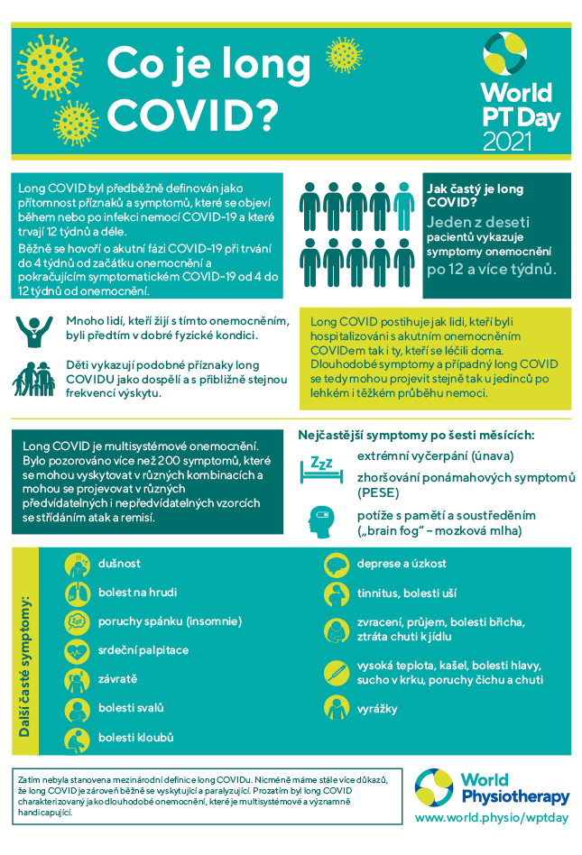 Image for World PT Day 2021 InfoSheet 1 in Czech