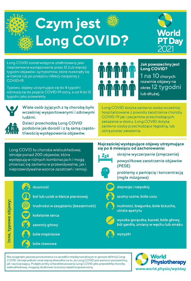 Image for World PT Day 2021 InfoSheet 1 in Polish
