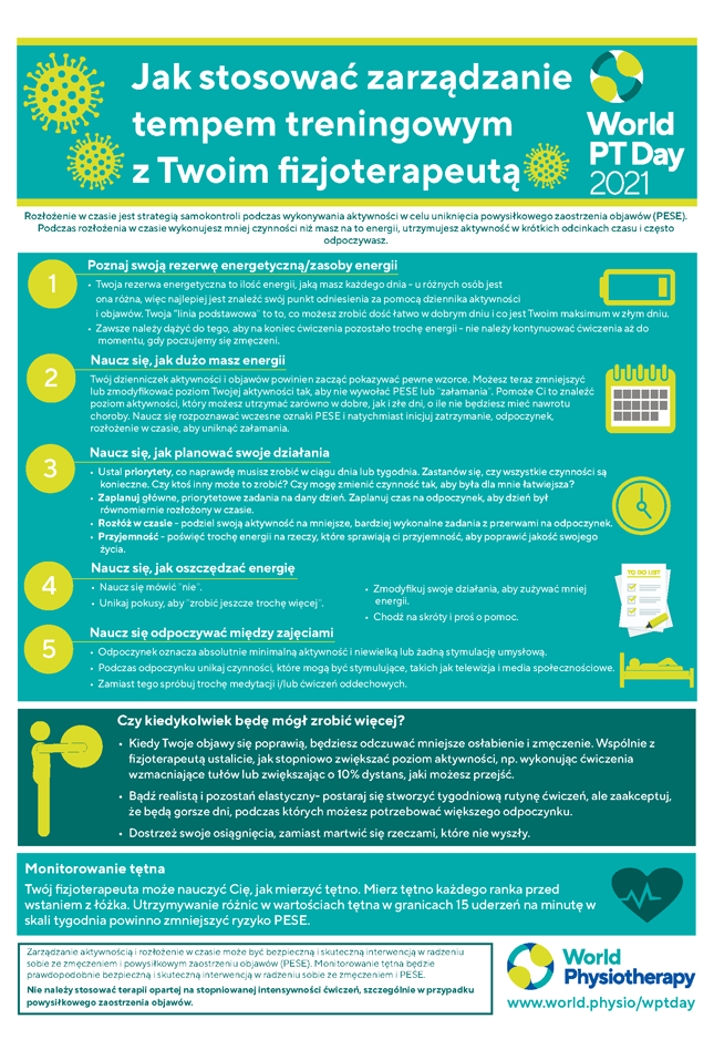 Image for World PT Day 2021 InfoSheet 4 in Polish
