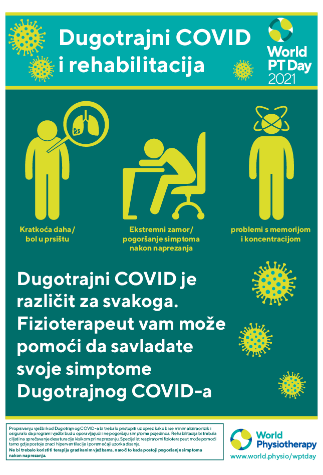 World PT Day poster 1. Bosnian