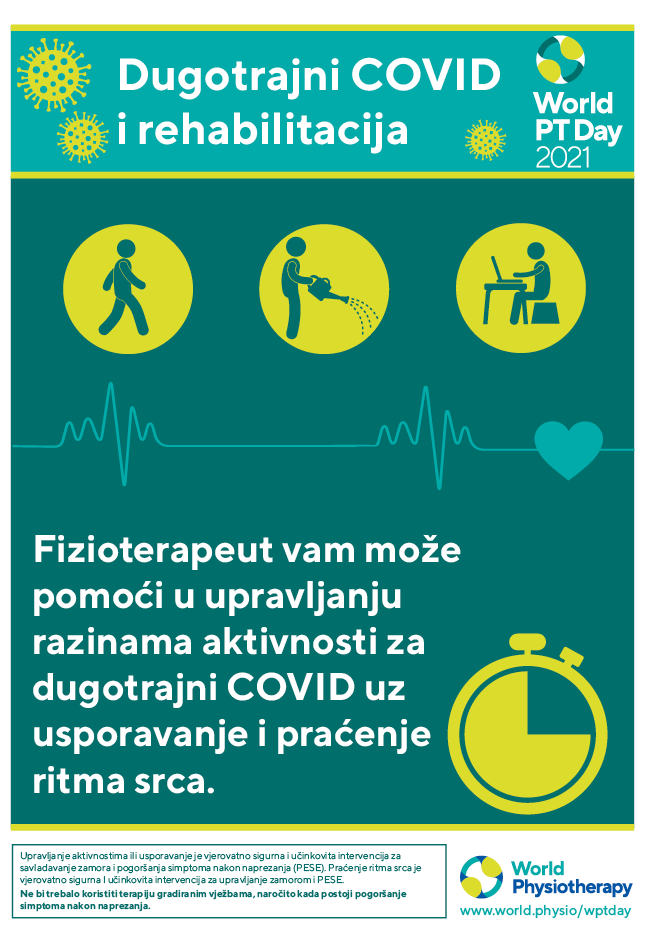 World PT Day poster 2. Bosnian