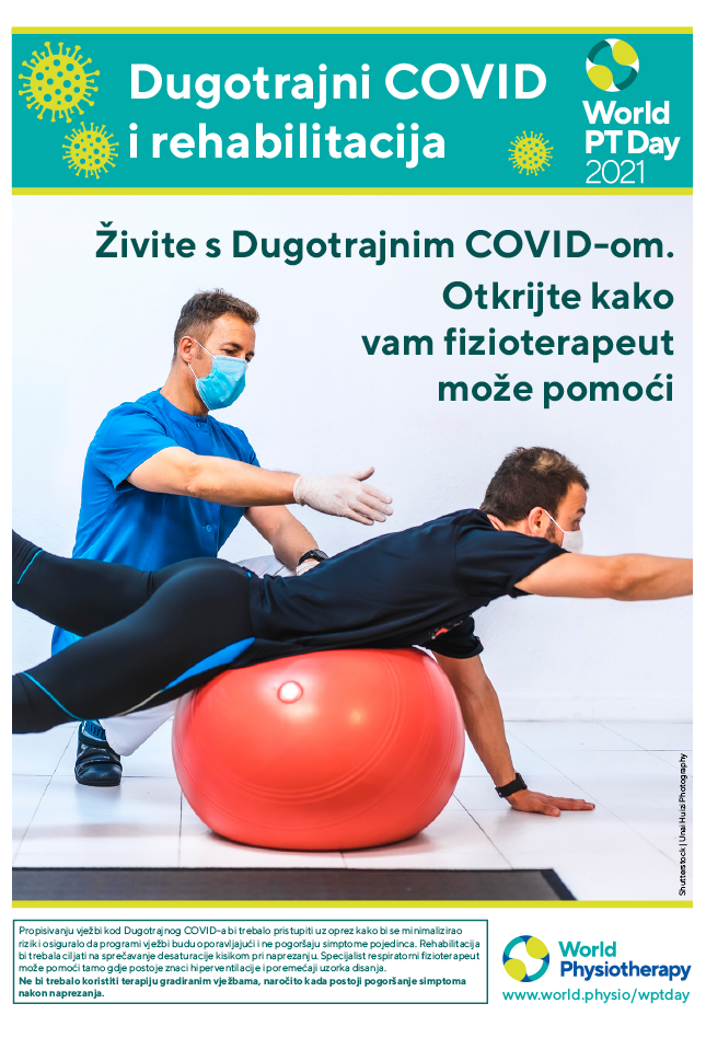 World PT Day poster 5. Bosnian