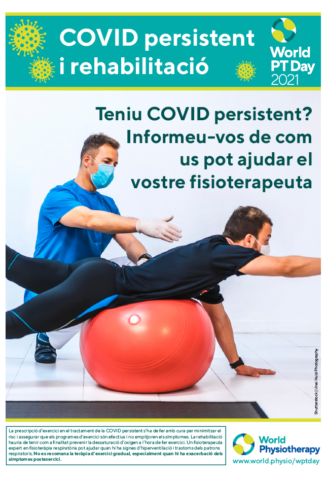 Image for World PT Day 2021 Poster 5 in Catalan