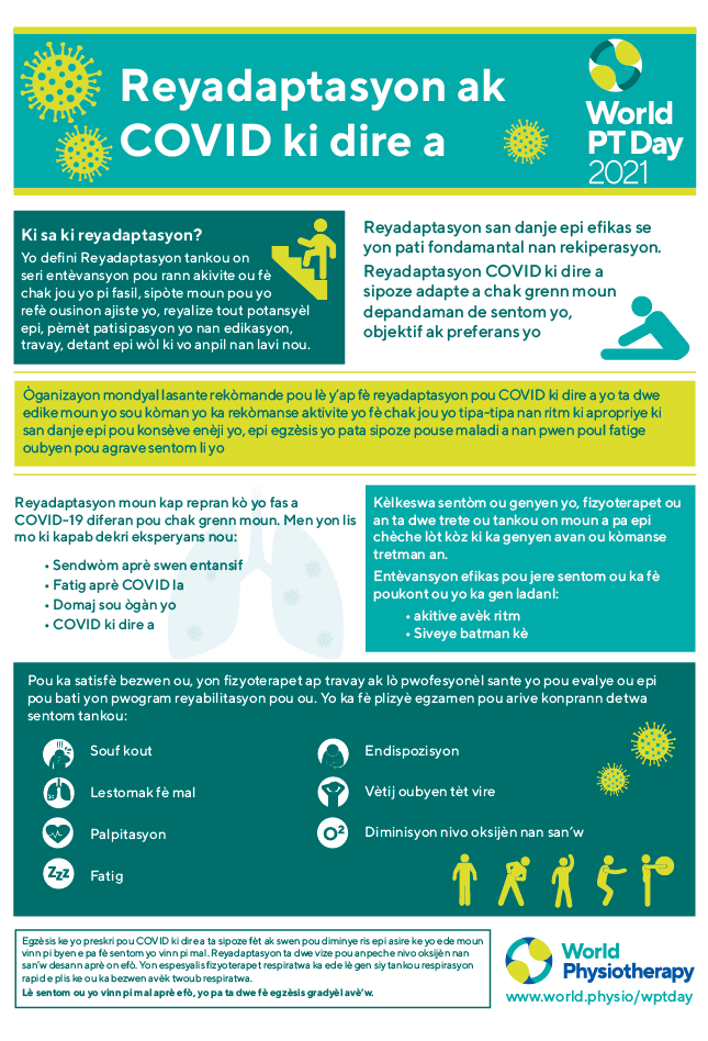 World PT Day information sheet 2. Haitian Creole