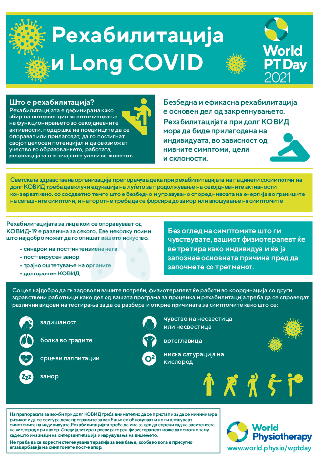 World PT Day information sheet 2. Macedonian