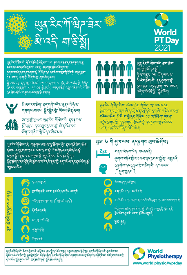 World PT Day information sheet 1. Dzongkha