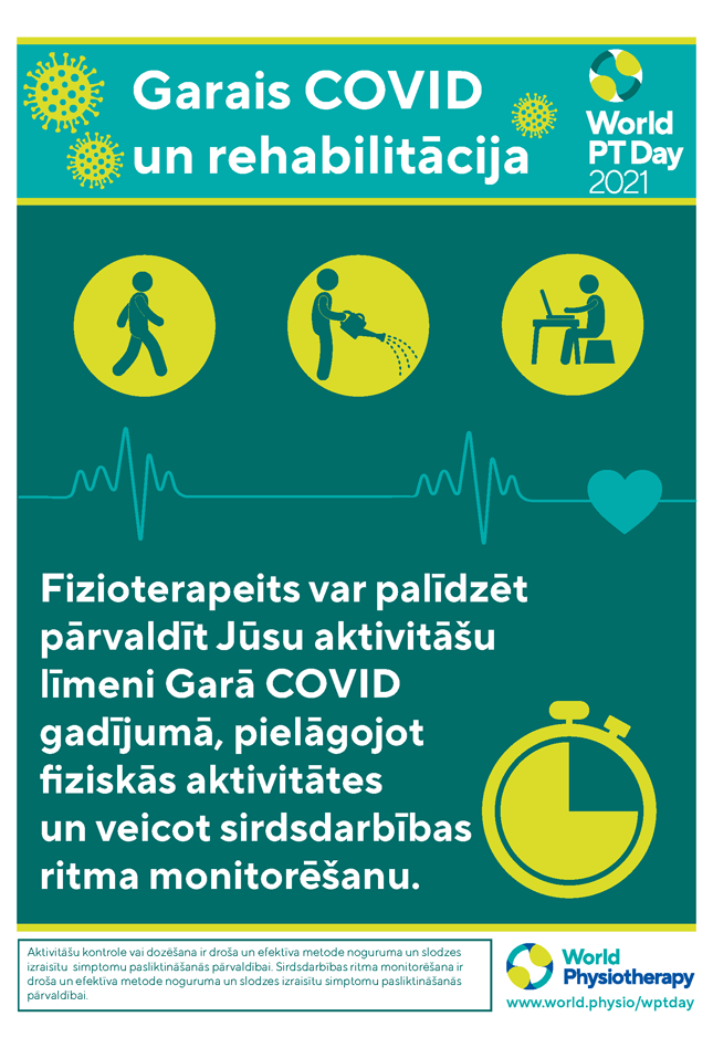 World PT Day poster 2. Latvian