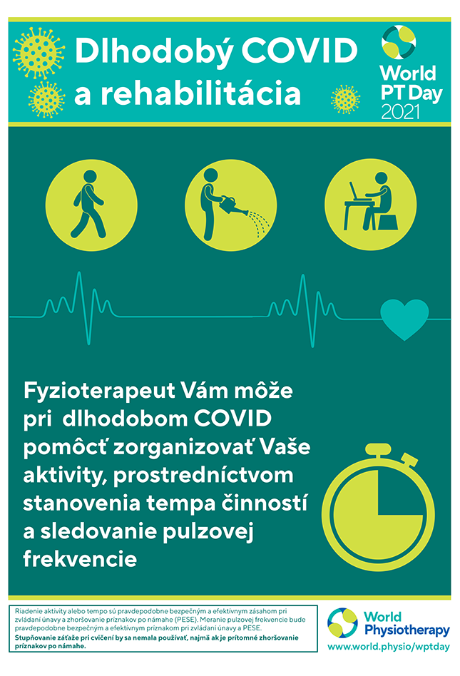 Image of World PT Day 2021 poster 1 in Slovak