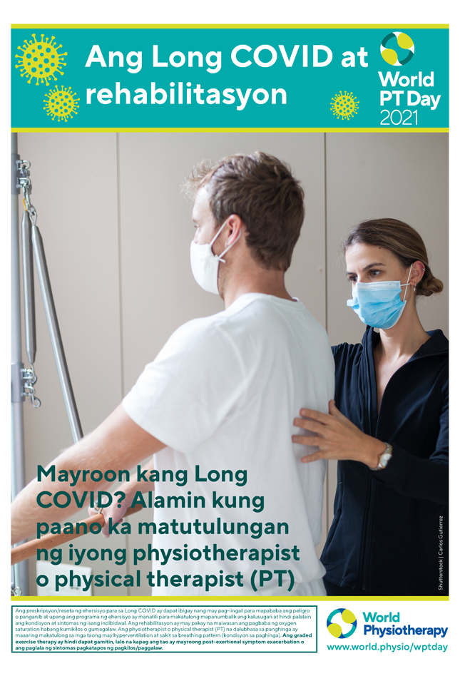 World PT Day poster 3. Filipino
