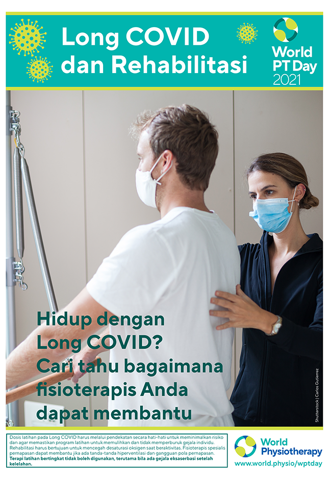Image of World PT Day 2021 poster 3 in Indonesian