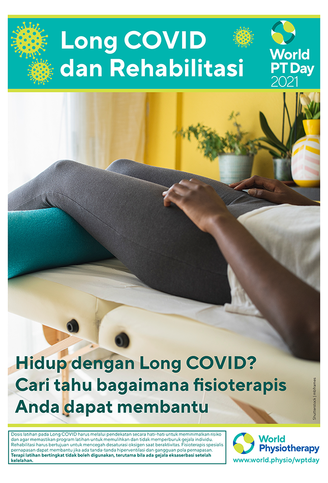 Image of World PT Day 2021 poster 4 in Indonesian