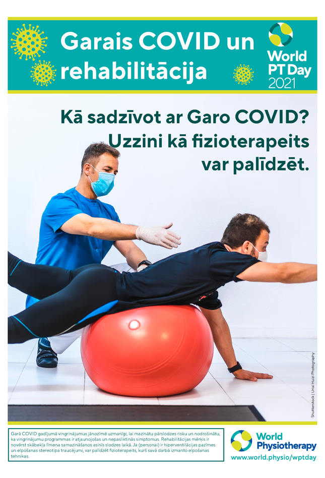 World PT Day poster 5. Latvian