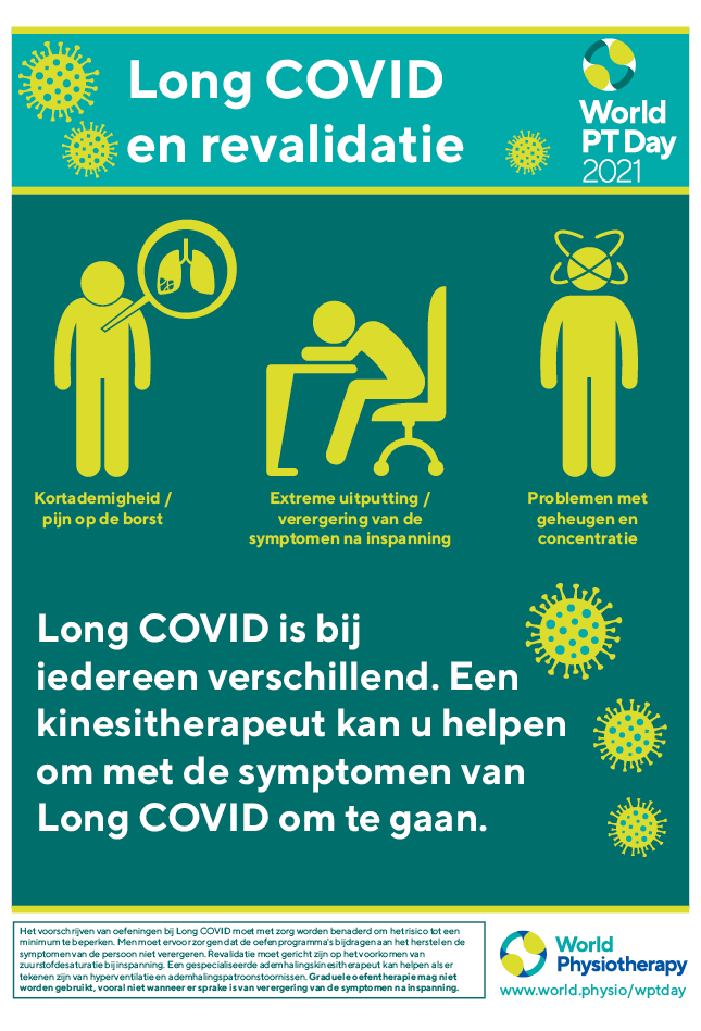 World PT Day poster 1. Dutch (Belgian)