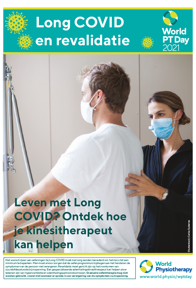 World PT Day poster 3. Dutch (Belgian)