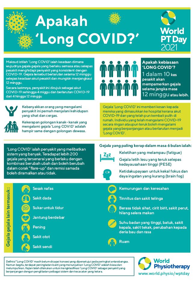 Image for World PT Day 2021 InfoSheet 1 in Bahasa Malaysia
