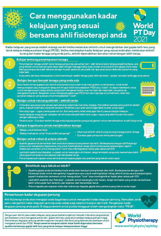 Image for World PT Day 2021 InfoSheet 4 in Bahasa Malaysia