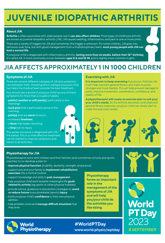 Image of World PT Day 2023 information sheet 5