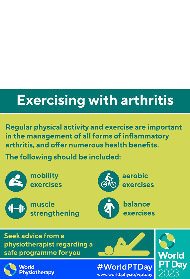 World PT Day 2023 social media graphic