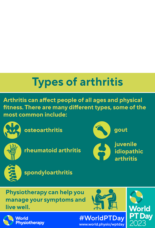 World PT Day 2023 social media graphic