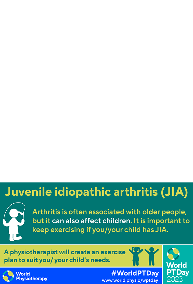 World PT Day 2023 social media graphic