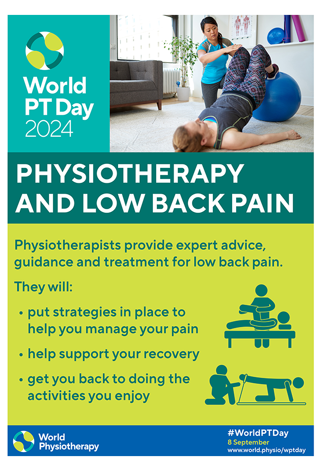 Thumbnail graphic of poster 1 for World PT Day 2024