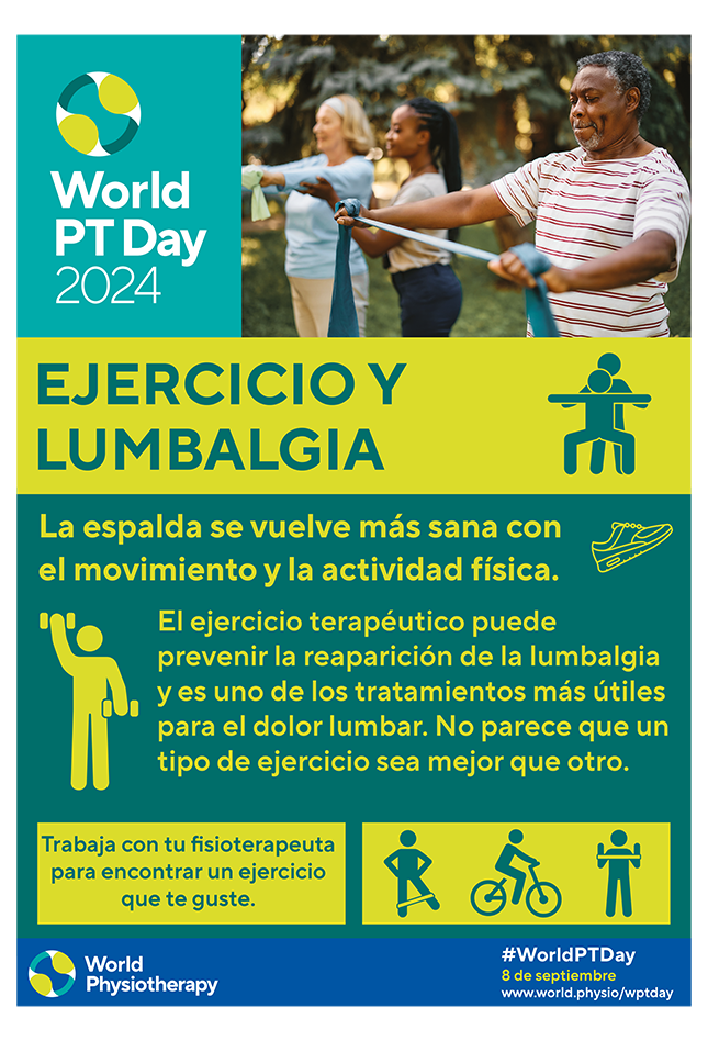 WPTD2024-Poster2: EJERCICIO Y LUMBALGIA
