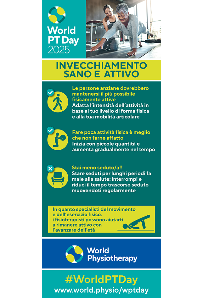 World PT Day 2025 Roller banner 1