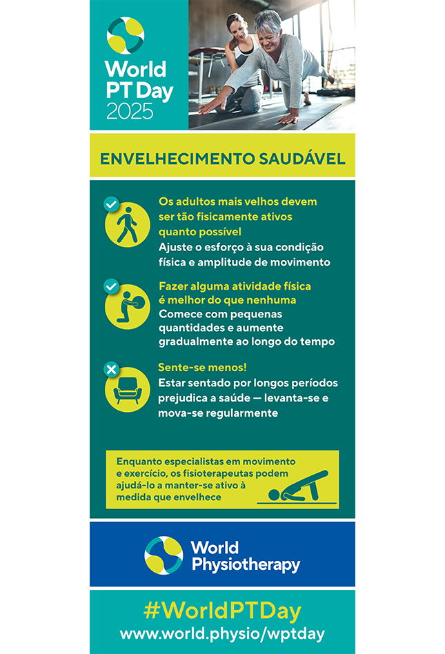World PT Day 2025 Roller banner 1