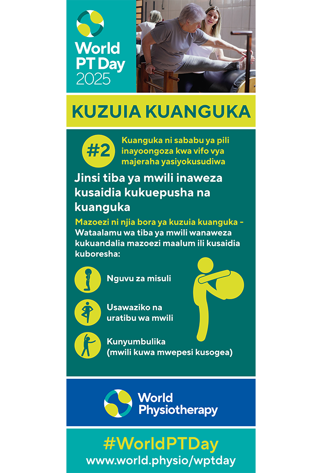World PT Day 2025 Roller banner 2