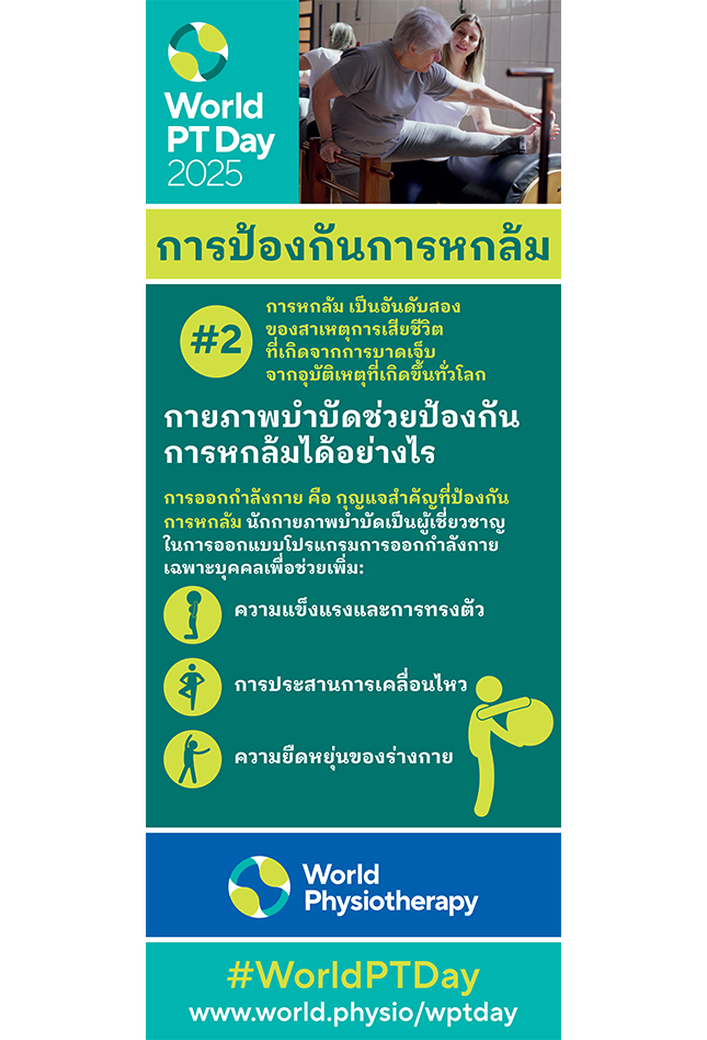 World PT Day 2025 Roller banner 2