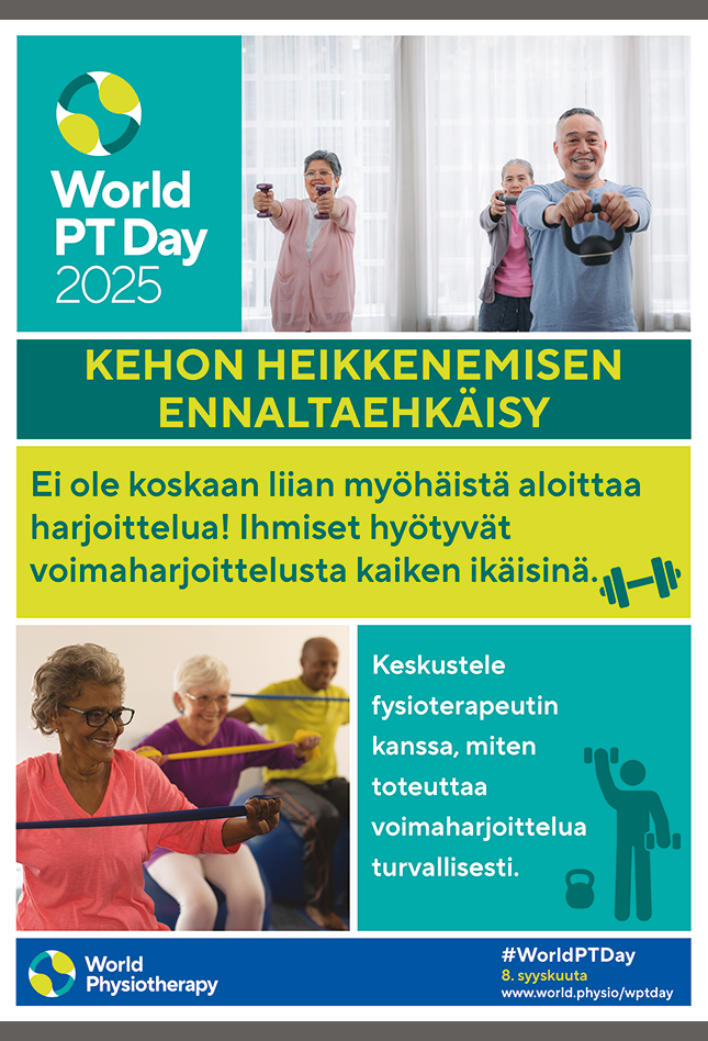 World PT Day 2025 Poster 3