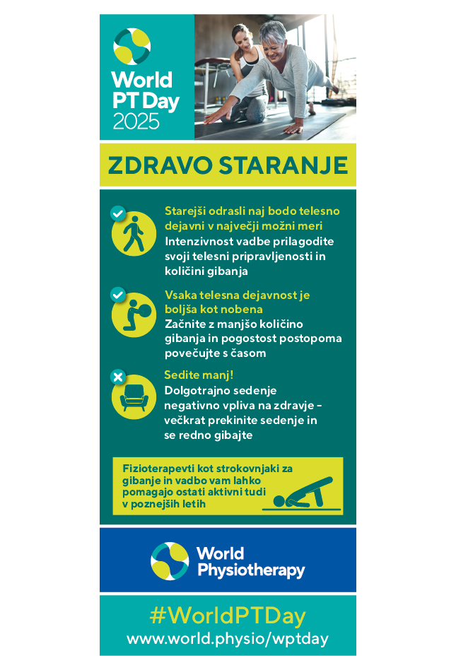 World PT Day 2025 Roller banner 1