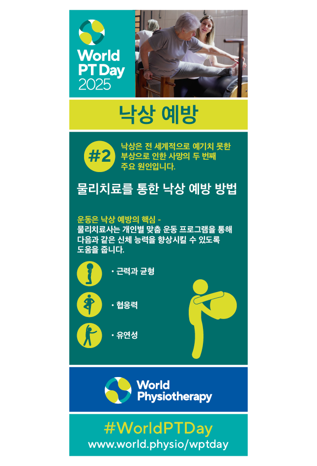 World PT Day 2025 Roller banner 2