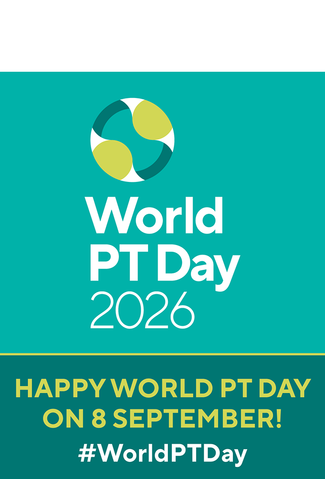 Thumbnail graphic for Happy World PT Day 2026 graphic
