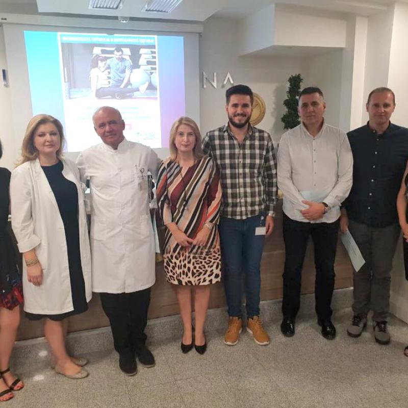 Photograph of World PT Day 2018 celebration in Macedonia