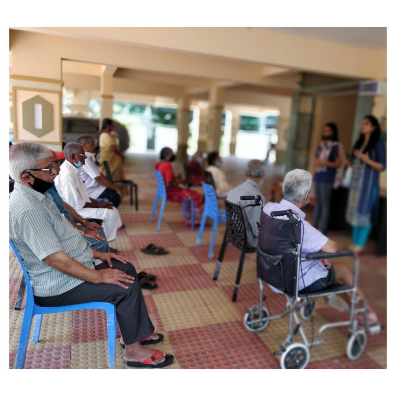 Photographs of World PT Day 2020 activities held by IAP Women Cell