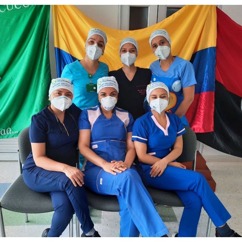 Photograph of World PT Day 2020 in Colombia