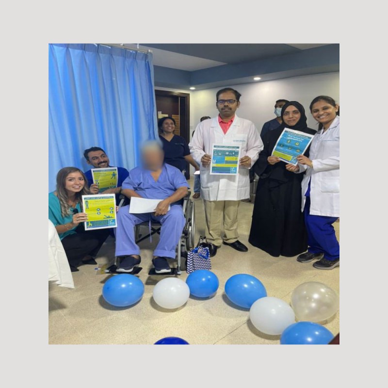 Photograph of World PT Day 2022 activities in Oman