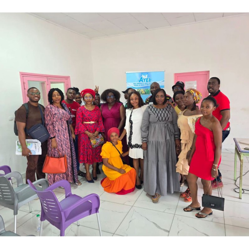 Photo showing activities held for World PT Day 2025 in Cameroon